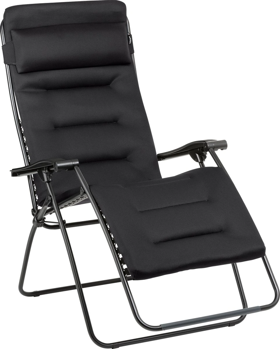 Lafuma RSX XL Clip Air Comfort - Relaxstoel - Verstelbaar - Inklapbaar - Zero Gravity - Acier 3 Lafuma RSX XL Clip Air Comfort - Relaxstoel - Verstelbaar - Inklapbaar - Zero Gravity - Acier