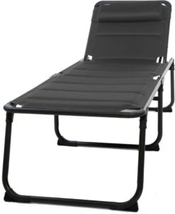 Travellife Barletta Ligbed - Antraciet / Donkergrijs -Buitenkampeeruitrusting 977x1200 1